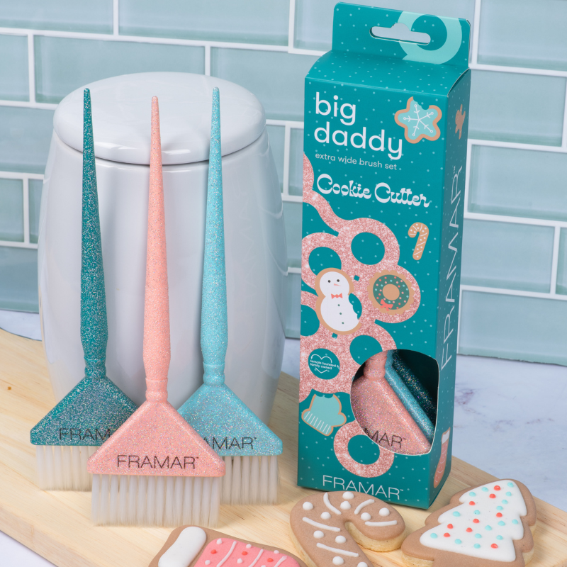 Framar Big Daddy Cookie Cutter brush trio